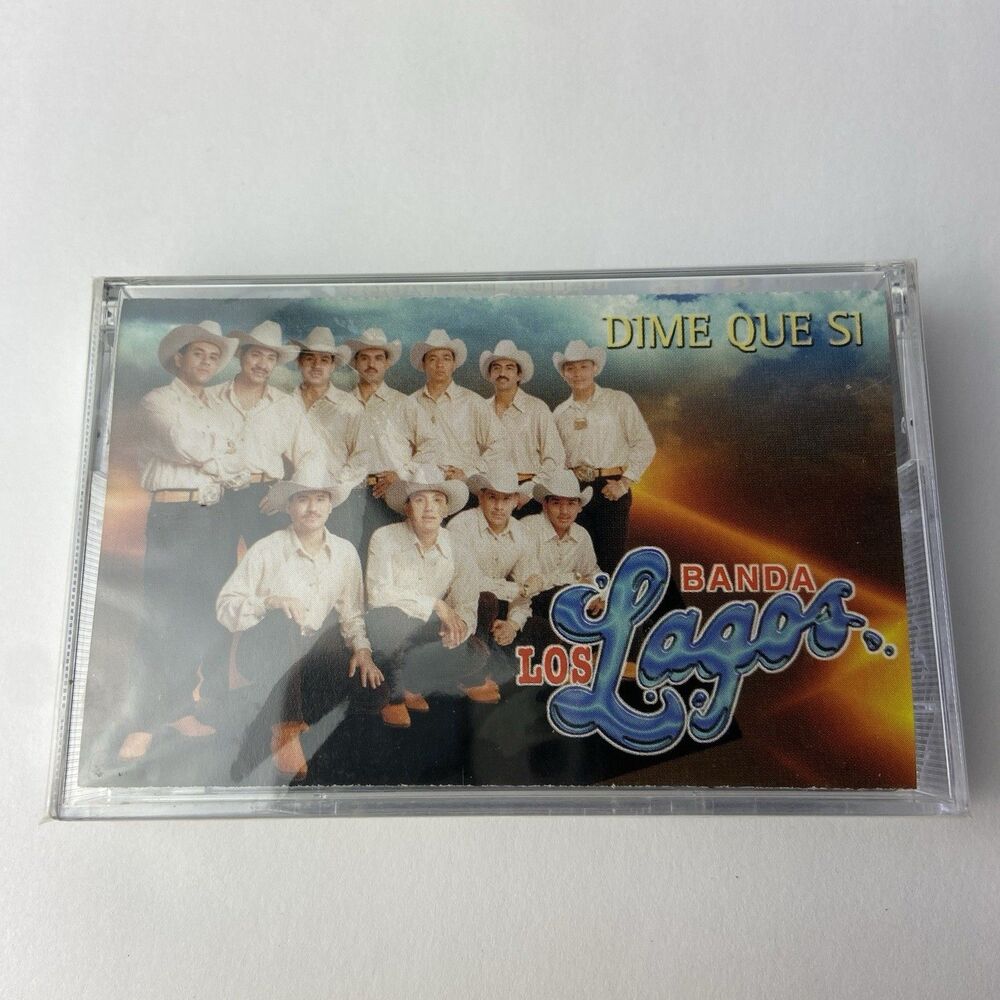 Banda Los Lagos Dime Que S1 Cassette Tape Latin